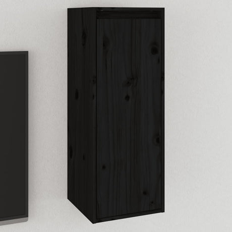 Wall Cabinet 30X30X80 Cm Solid Wood Pine