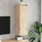 Wall Cabinets 2 Pcs 30X30X100 Cm Solid Pinewood