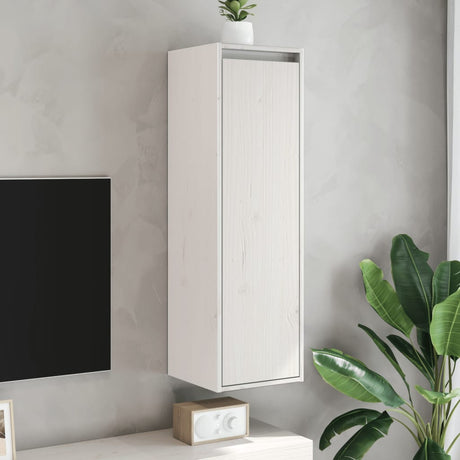 Wall Cabinets 2 Pcs 30X30X100 Cm Solid Pinewood
