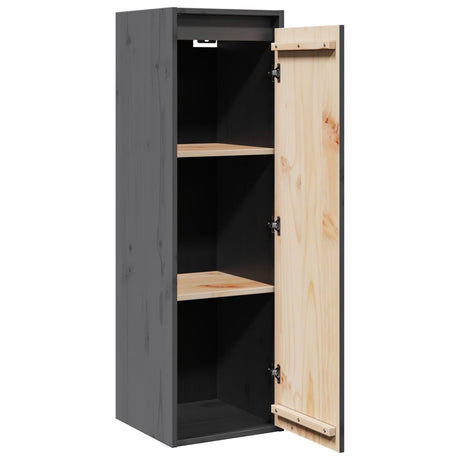 Wall Cabinets 2 Pcs 30X30X100 Cm Solid Pinewood