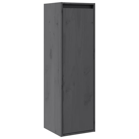 Wall Cabinets 2 Pcs 30X30X100 Cm Solid Pinewood