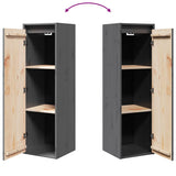 Wall Cabinets 2 Pcs 30X30X100 Cm Solid Pinewood