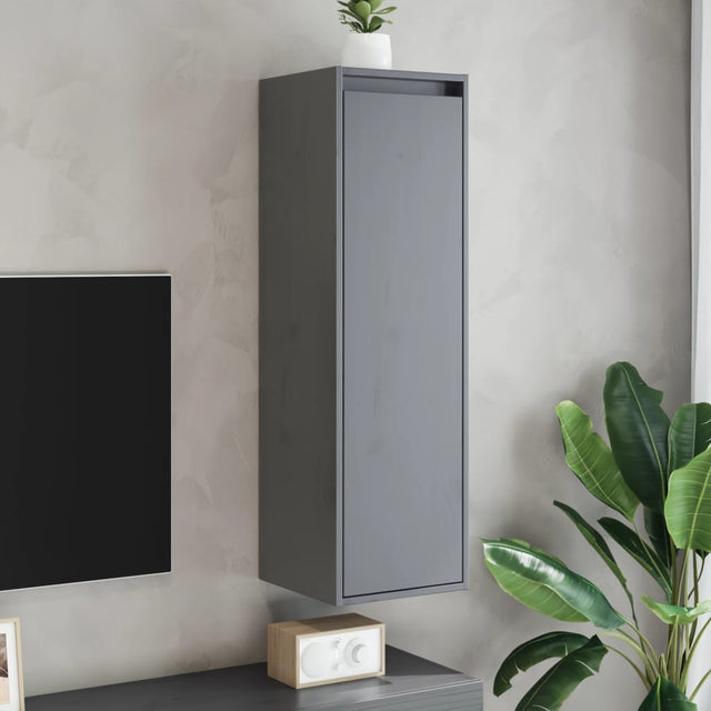 Wall Cabinets 2 Pcs 30X30X100 Cm Solid Pinewood