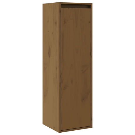 Wall Cabinets 2 Pcs 30X30X100 Cm Solid Pinewood