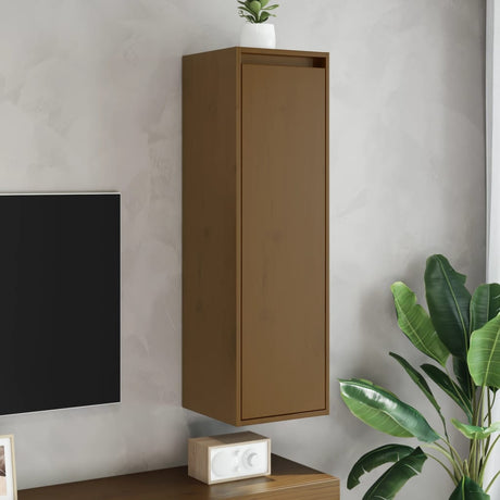 Wall Cabinets 2 Pcs 30X30X100 Cm Solid Pinewood