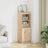 Highboard 37X34X110 Cm Solid Wood Pine