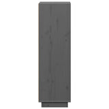 Highboard 37X34X110 Cm Solid Wood Pine