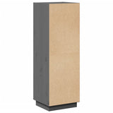 Highboard 37X34X110 Cm Solid Wood Pine
