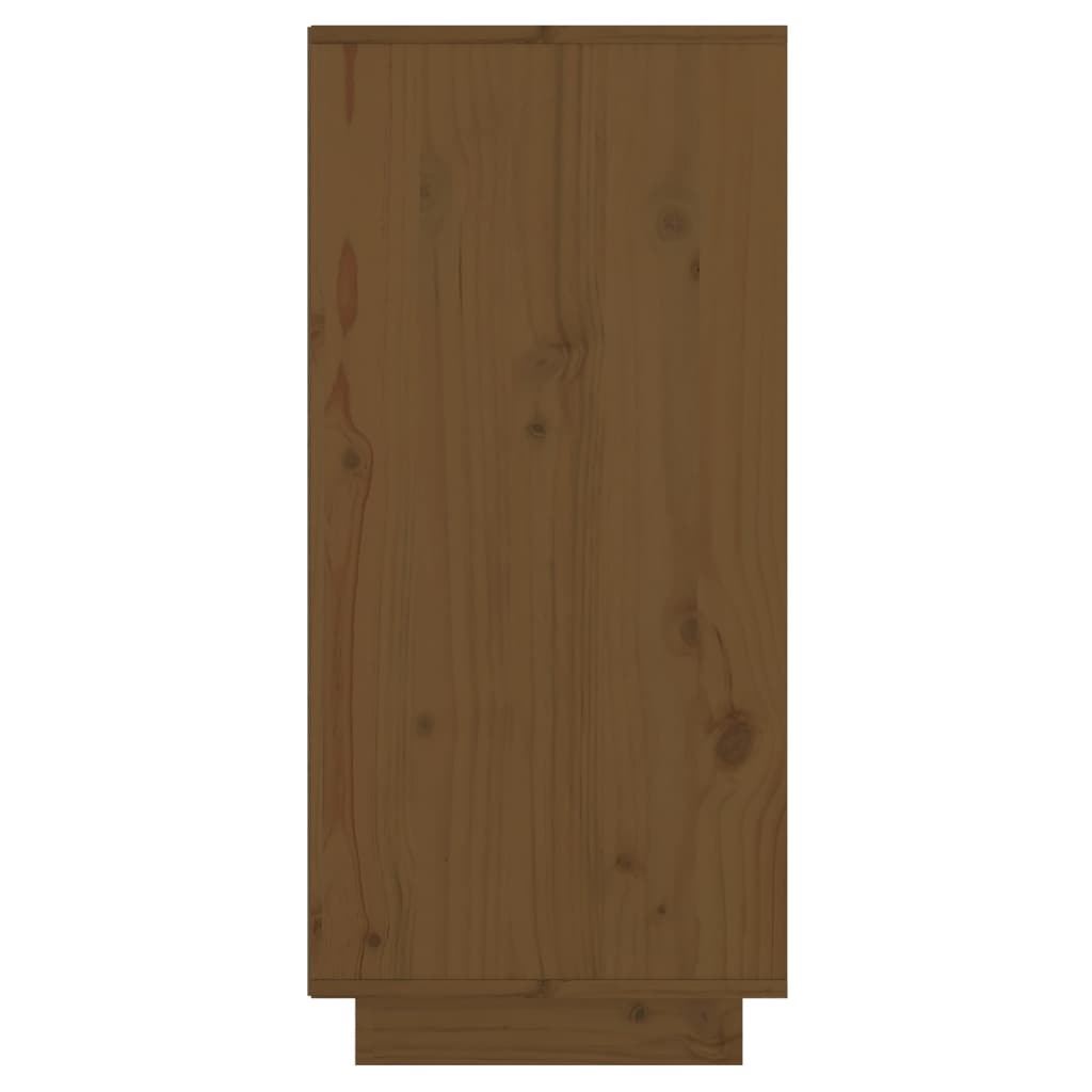 Sideboard 60X34X75 Cm Solid Wood Pine