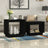 Nesting Coffee Tables 2 Pcs Solid Wood Pine