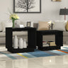 Nesting Coffee Tables 2 Pcs Solid Wood Pine