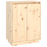 Shoe Cabinet 60X35X80 Cm Solid Wood Pine