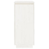 Shoe Cabinet 35X35X80 Cm Solid Wood Pine