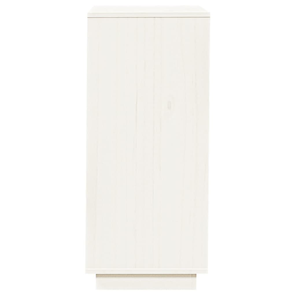 Shoe Cabinet 35X35X80 Cm Solid Wood Pine