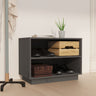 Shoe Cabinet 60X34X45 Cm Solid Wood Pine