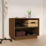 Shoe Cabinet 60X34X45 Cm Solid Wood Pine