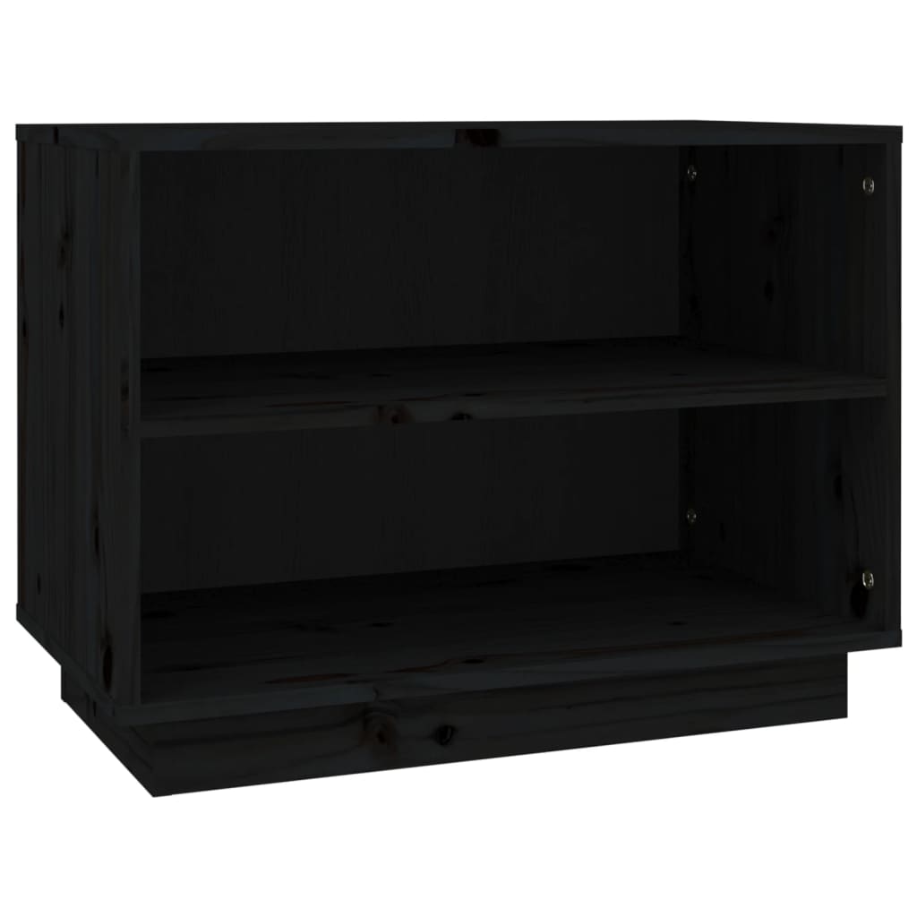Shoe Cabinet 60X34X45 Cm Solid Wood Pine