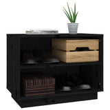 Shoe Cabinet 60X34X45 Cm Solid Wood Pine