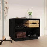 Shoe Cabinet 60X34X45 Cm Solid Wood Pine