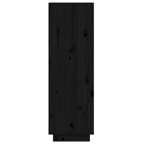 Shoe Cabinet 60X34X105 Cm Solid Wood Pine
