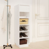 Shoe Cabinet 30X34X105 Cm Solid Wood Pine