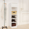 Shoe Cabinet 30X34X105 Cm Solid Wood Pine