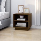 Bedside Cabinet 40X34X40 Cm Solid Wood Pine