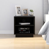 Bedside Cabinet 40X34X40 Cm Solid Wood Pine