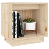 Bedside Cabinet 40X30X40 Cm Solid Wood Pine