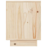 Bedside Cabinet 40X30X40 Cm Solid Wood Pine