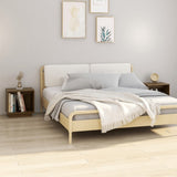 Bedside Cabinet 40X30X40 Cm Solid Wood Pine