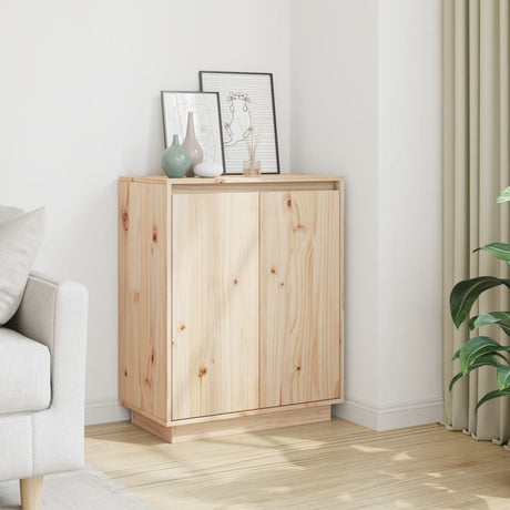 Sideboard 60X34X75 Cm Solid Wood Pine