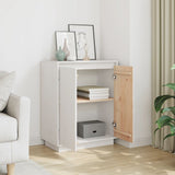 Sideboard 60X34X75 Cm Solid Wood Pine