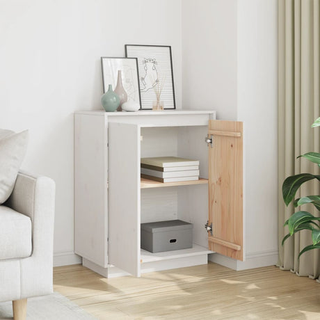 Sideboard 60X34X75 Cm Solid Wood Pine