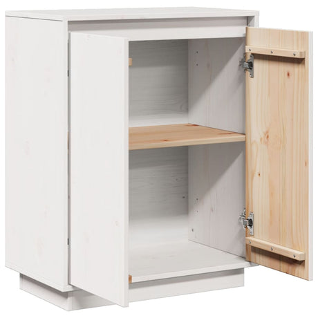 Sideboard 60X34X75 Cm Solid Wood Pine