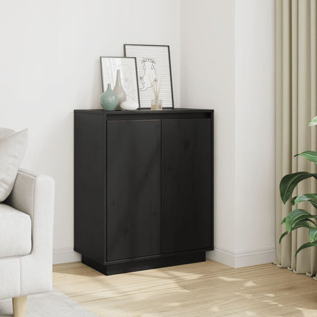 Sideboard 60X34X75 Cm Solid Wood Pine