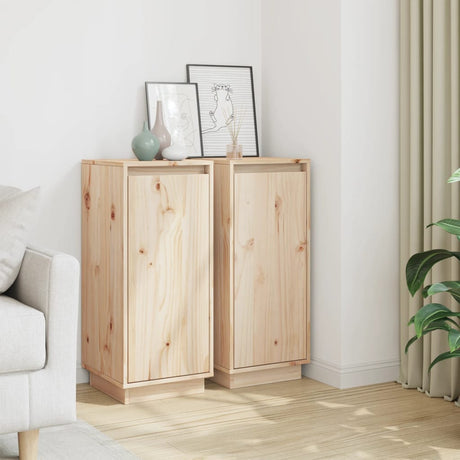 Sideboard 31.5X34X75 Cm Solid Wood Pine