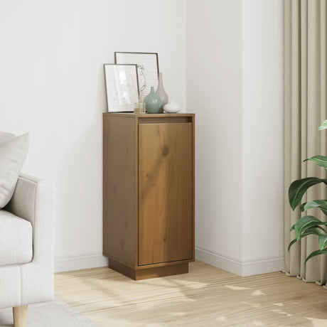 Sideboard 31.5X34X75 Cm Solid Wood Pine