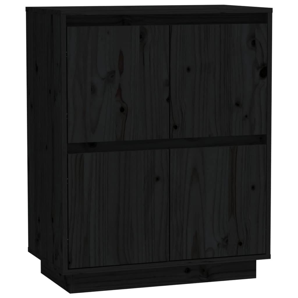 Sideboard 60X34X75 Cm Solid Wood Pine