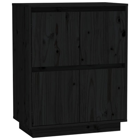 Sideboard 60X34X75 Cm Solid Wood Pine