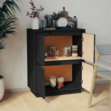Sideboard 60X34X75 Cm Solid Wood Pine