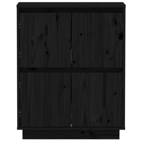 Sideboard 60X34X75 Cm Solid Wood Pine
