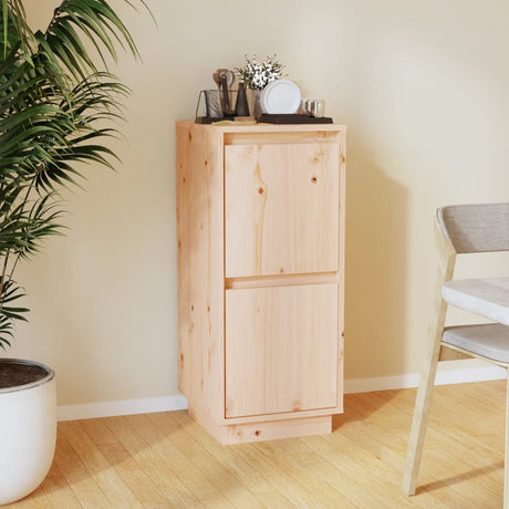 Sideboard 31.5X34X75 Cm Solid Wood Pine