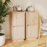 Sideboard 31.5X34X75 Cm Solid Wood Pine