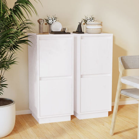 Sideboard 31.5X34X75 Cm Solid Wood Pine