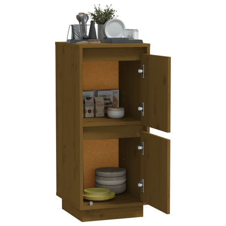 Sideboard 31.5X34X75 Cm Solid Wood Pine
