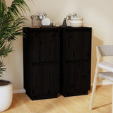 Sideboard 31.5X34X75 Cm Solid Wood Pine
