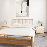 Bedside Cabinet 35X34X32 Cm Solid Wood Pine