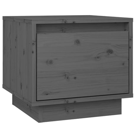 Bedside Cabinet 35X34X32 Cm Solid Wood Pine
