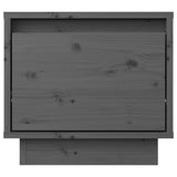 Bedside Cabinet 35X34X32 Cm Solid Wood Pine